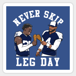 Leg day Sticker